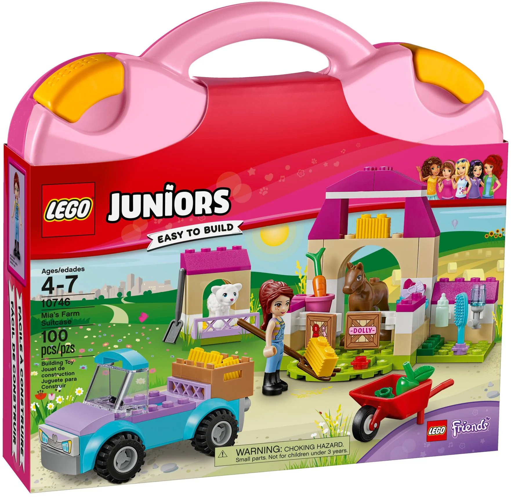 Good friend: Mia's animal farm suitcase 乐高 LEGO 10746 image 2