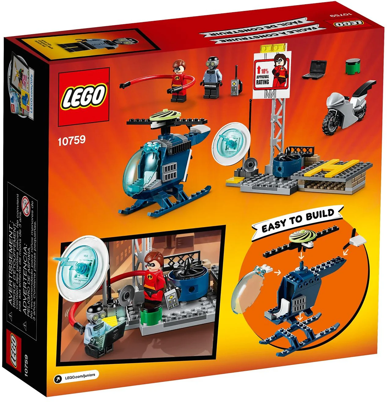 Superman's always mobilizing two 乐高 LEGO 10759 image 4