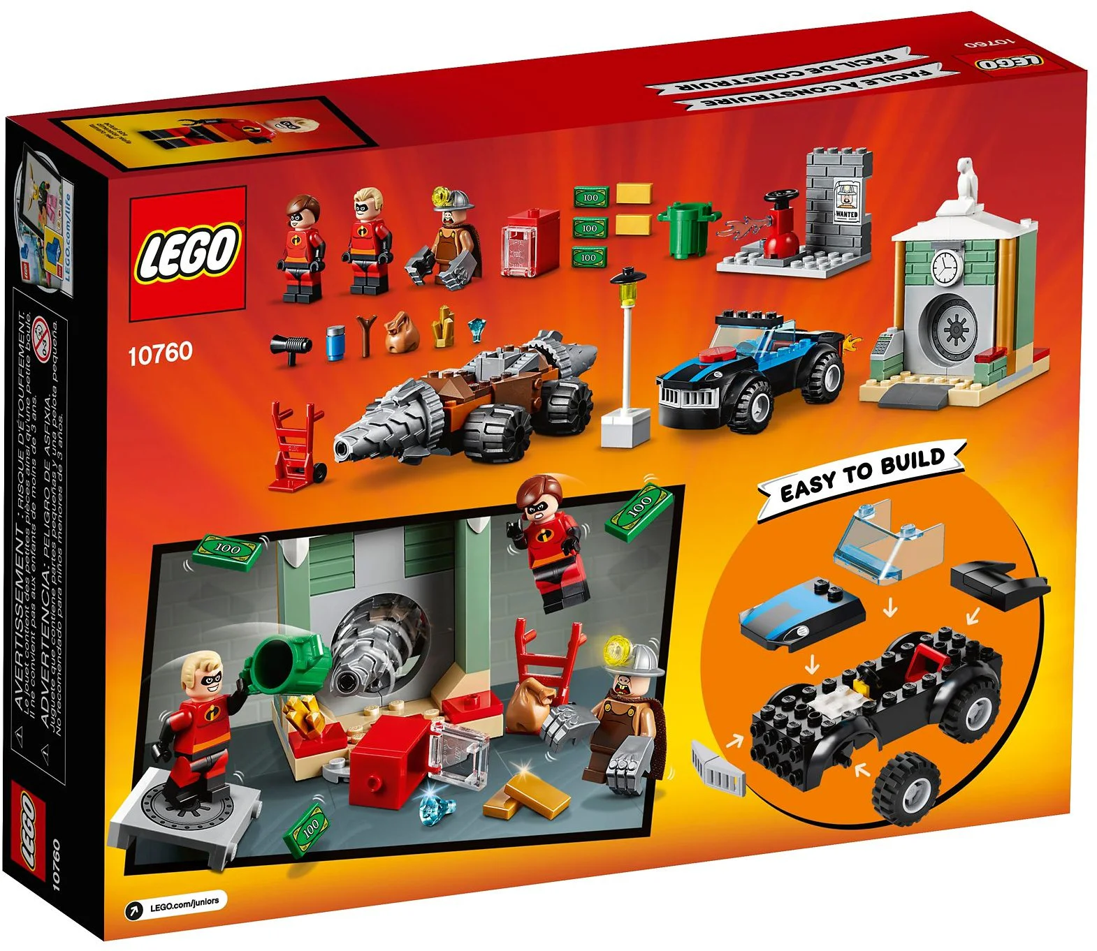 Superman's been mobilizing two of them 乐高 LEGO 10760 image 4