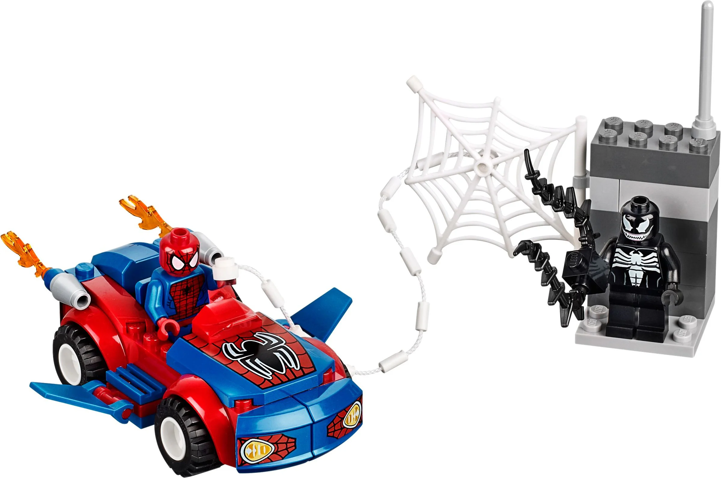 Spider-Man's Spider Car Chases LEGO 10665