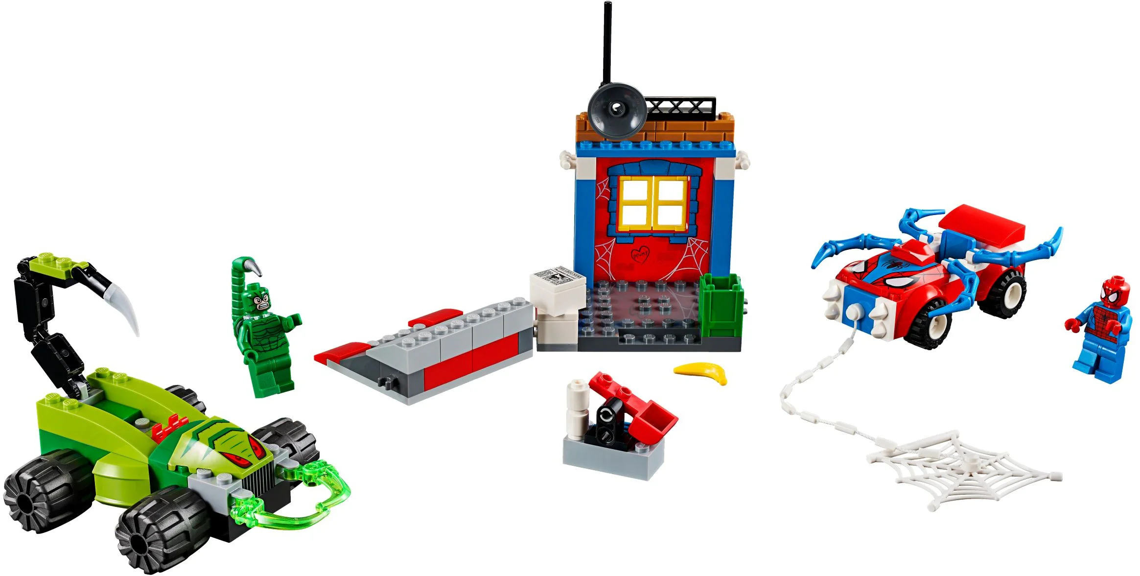 Spider-Man versus Scorpion on the street 乐高 LEGO 10754