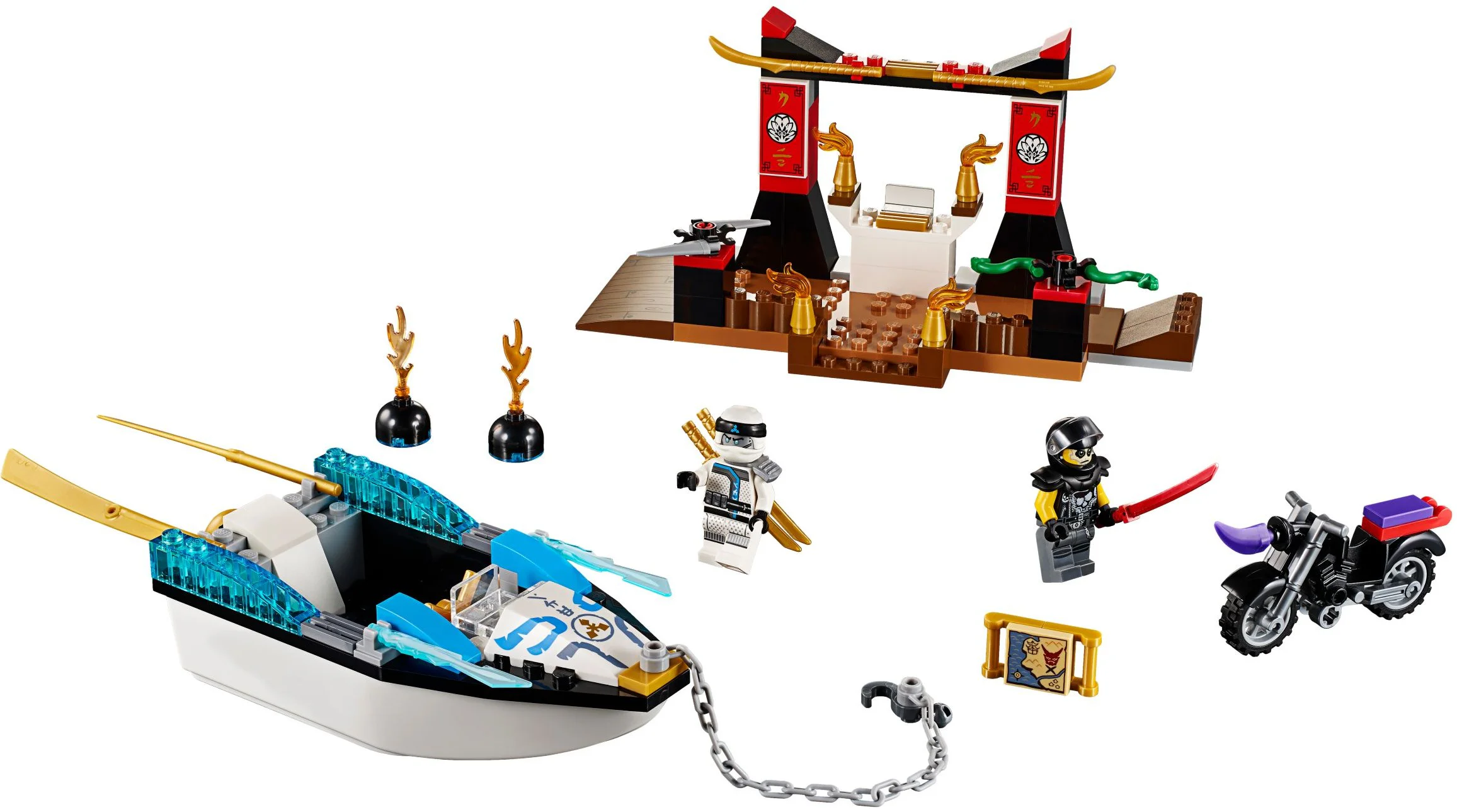 Nice ninja ship chase 乐高 LEGO 10755