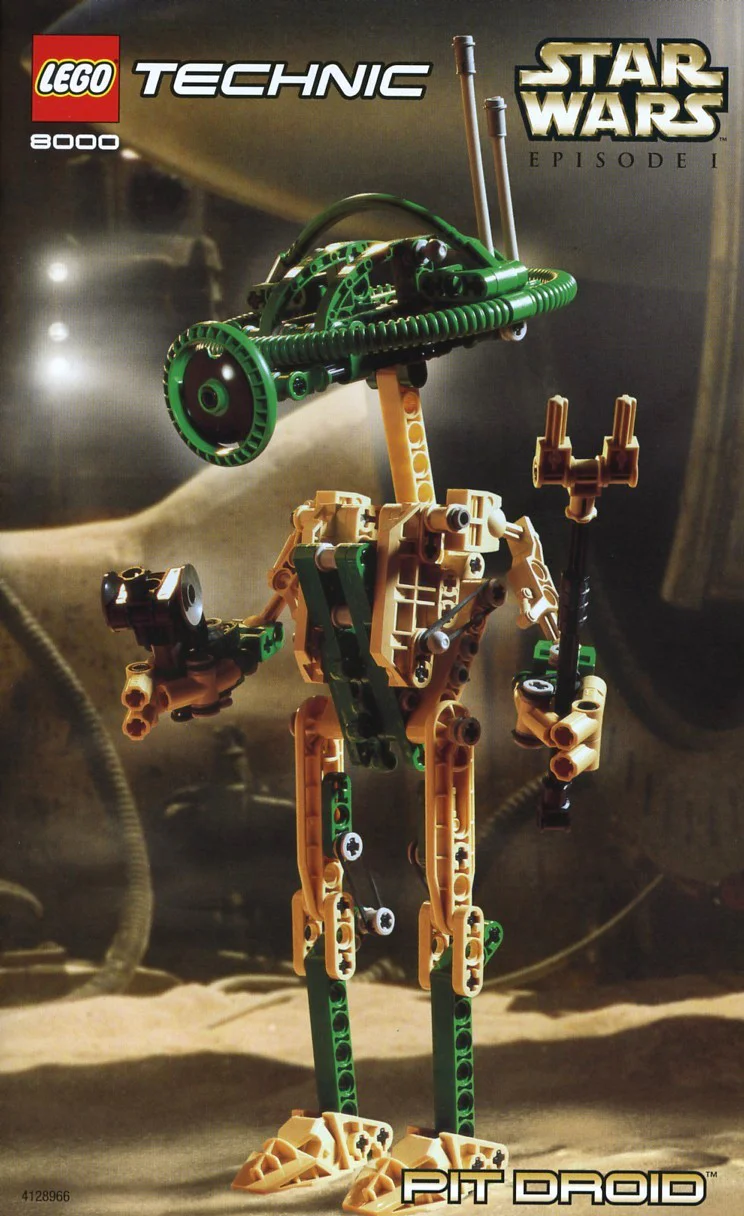 Station robot 乐高 LEGO 8000 image 1