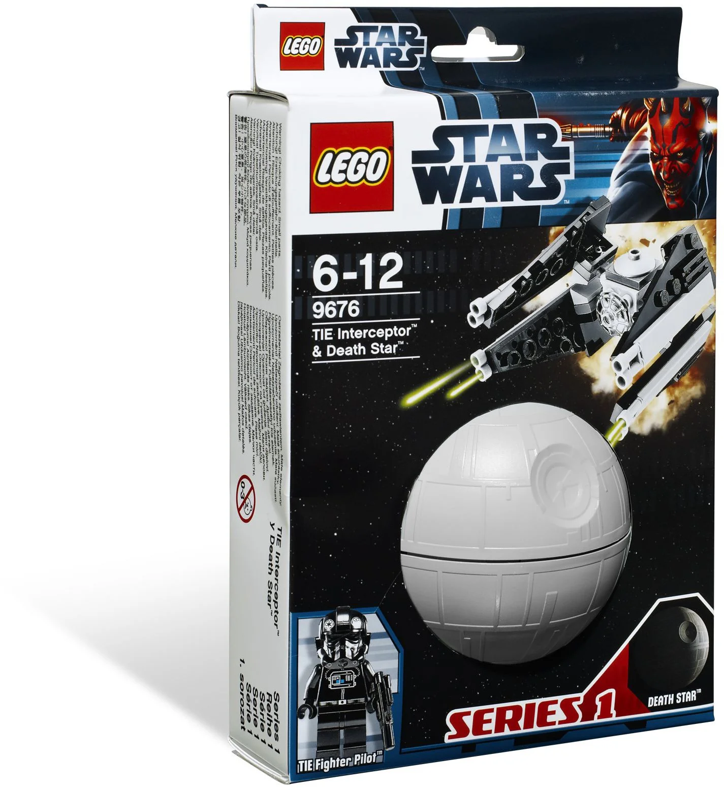 Titanium Jet Fighter and Death Star 乐高 LEGO 9676 image 1
