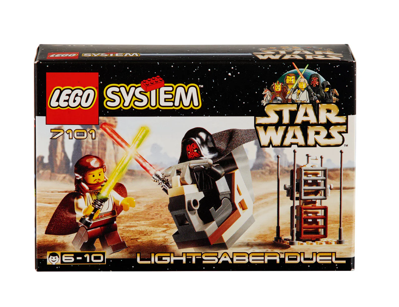 The lightsaber fights 乐高 LEGO 7101 image 1