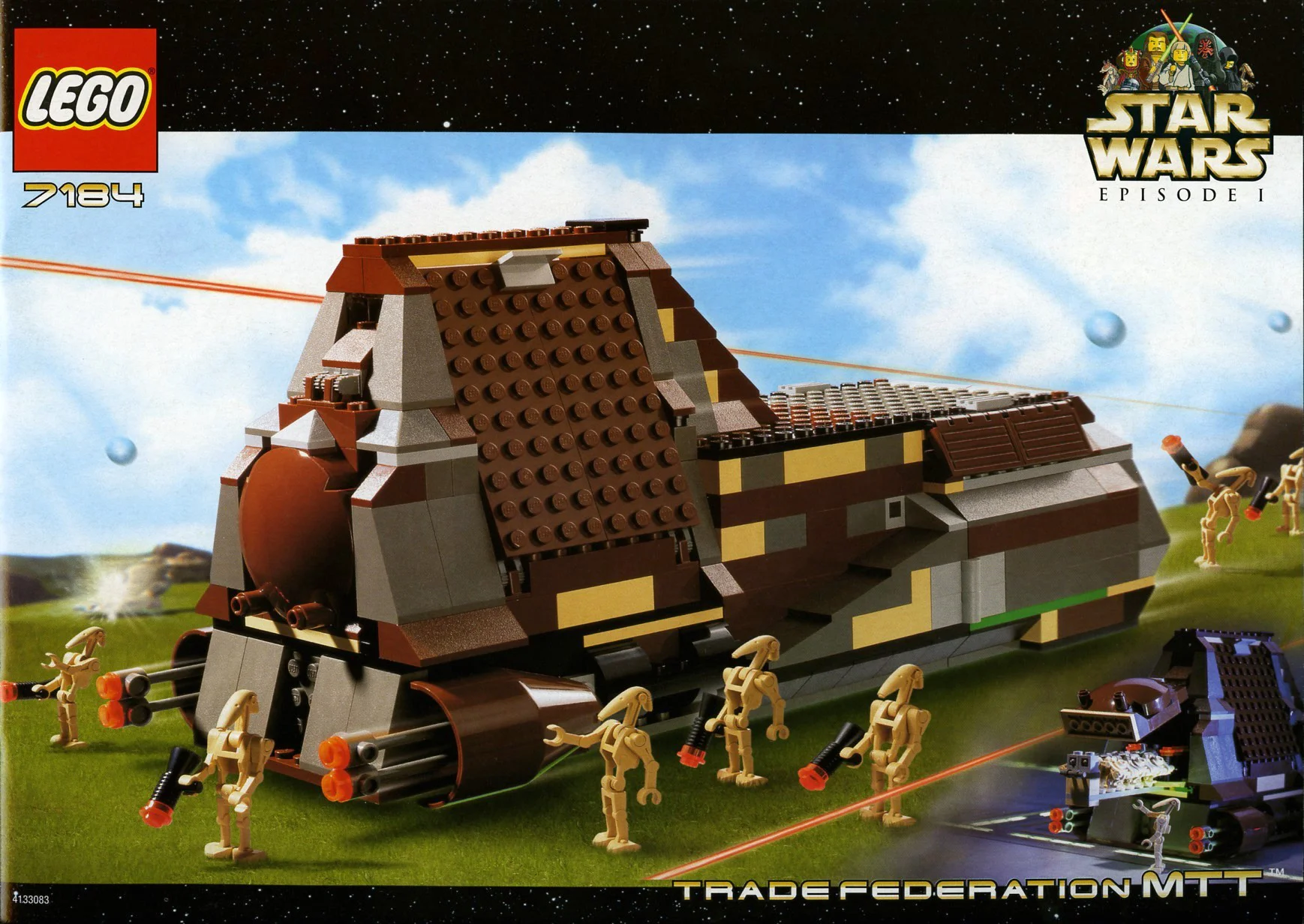 TRADE UNION PERSONNEL SHIP MTT 乐高 LEGO 7184 image 1