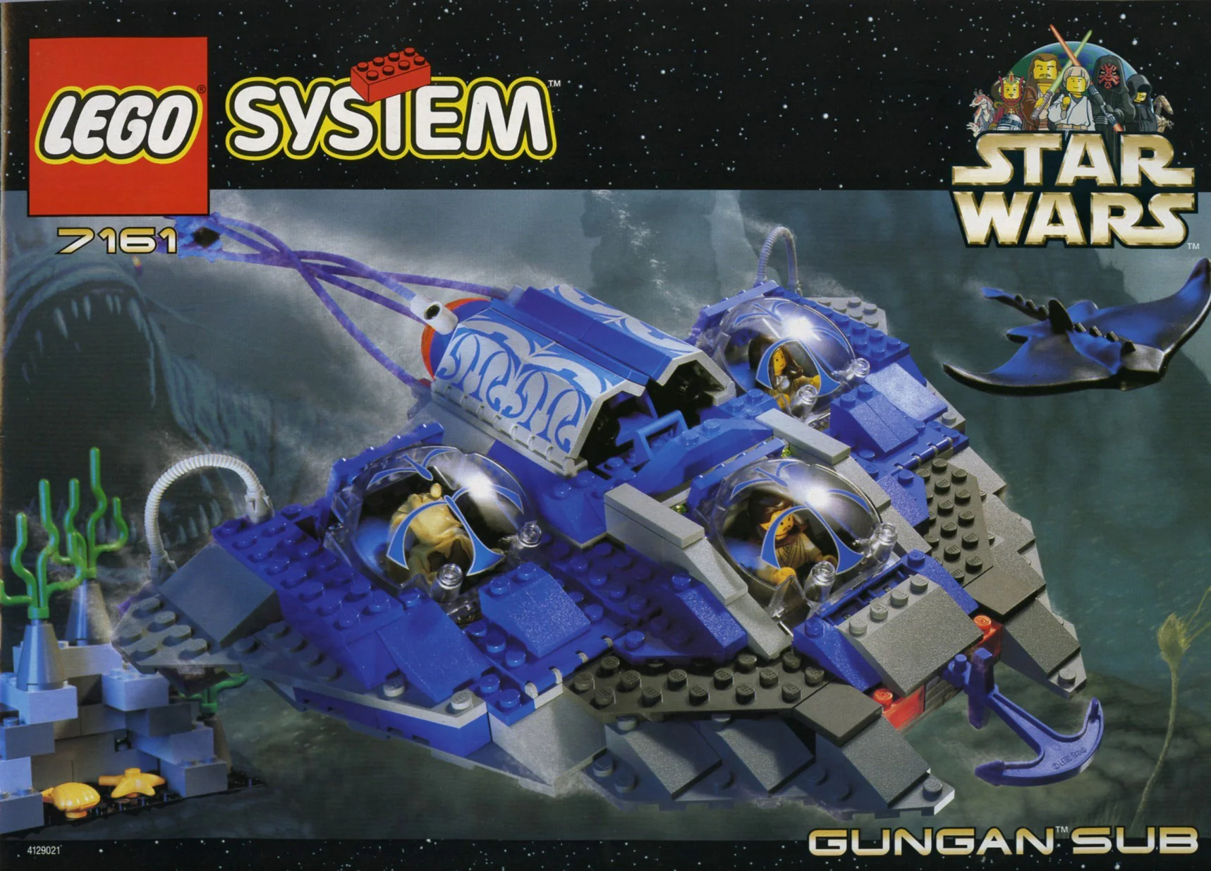 Gungan sub 乐高 LEGO 7161 image 1