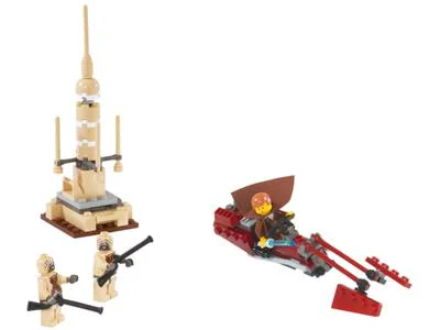 Tasmanian attackers encountered a battle. 乐高 LEGO 7113