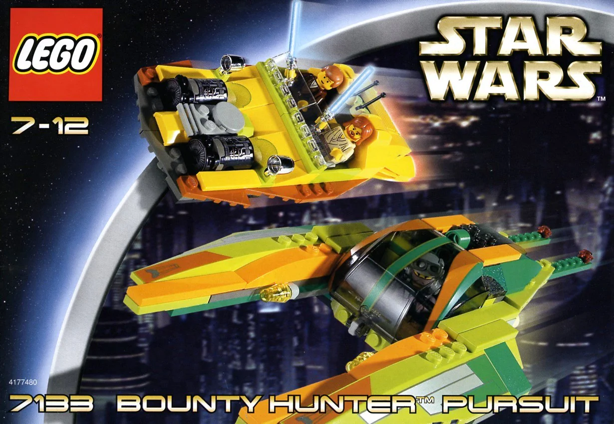 The bounty hunter chases 乐高 LEGO 7133 image 1