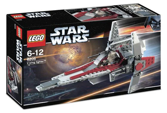V-WING AIRCRAFT 乐高 LEGO 6205 image 2
