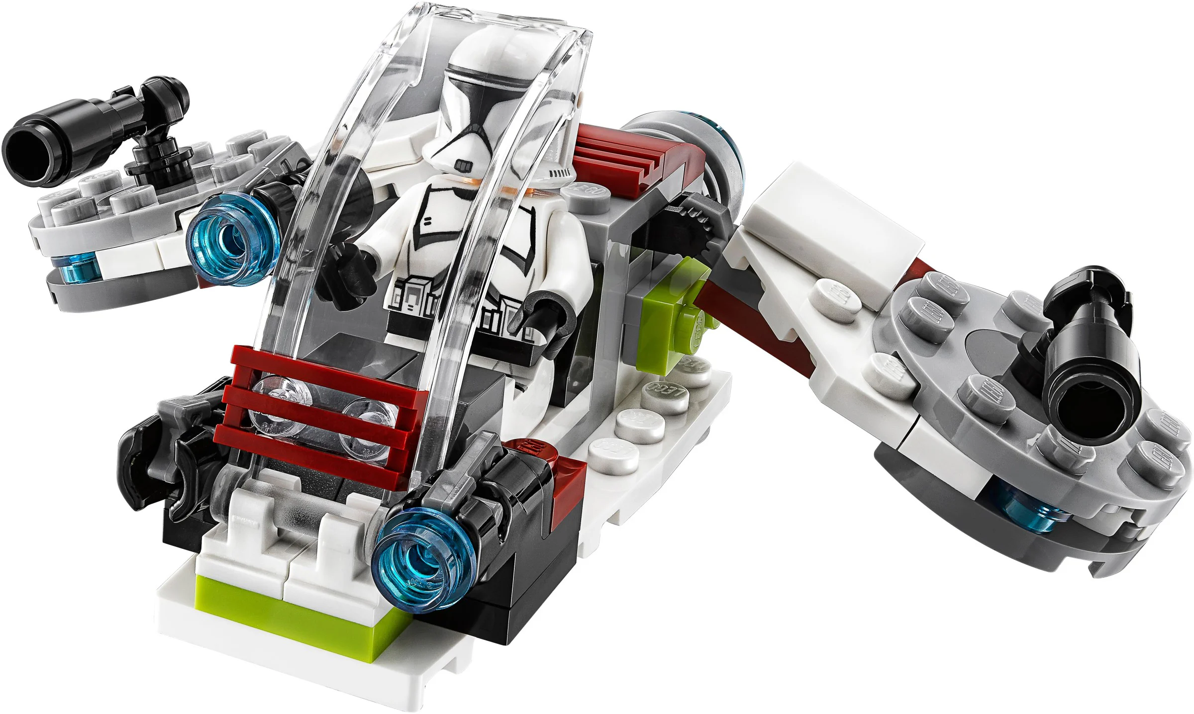 Episode 2: Jedi and cloned soldiers battle bag 乐高 LEGO 75206 image 2