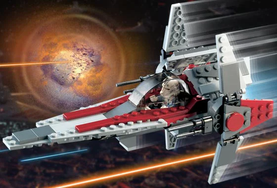 V-WING AIRCRAFT 乐高 LEGO 6205 image 3