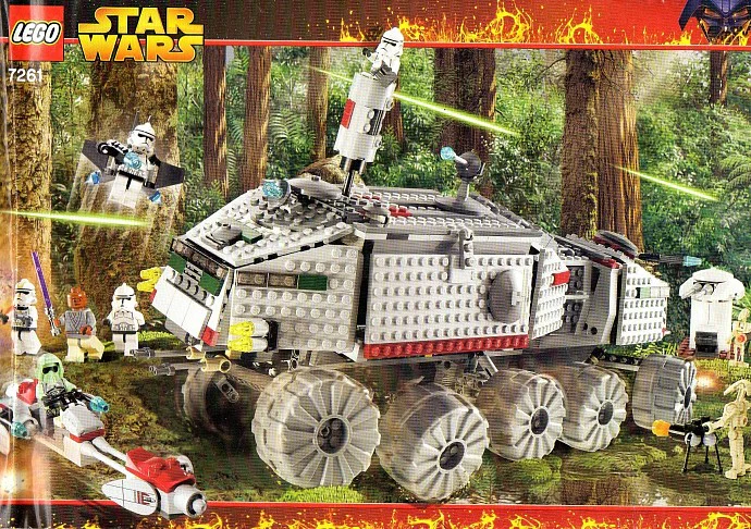 Cloned Person Operates Tank 乐高 LEGO 7261-2 image 2