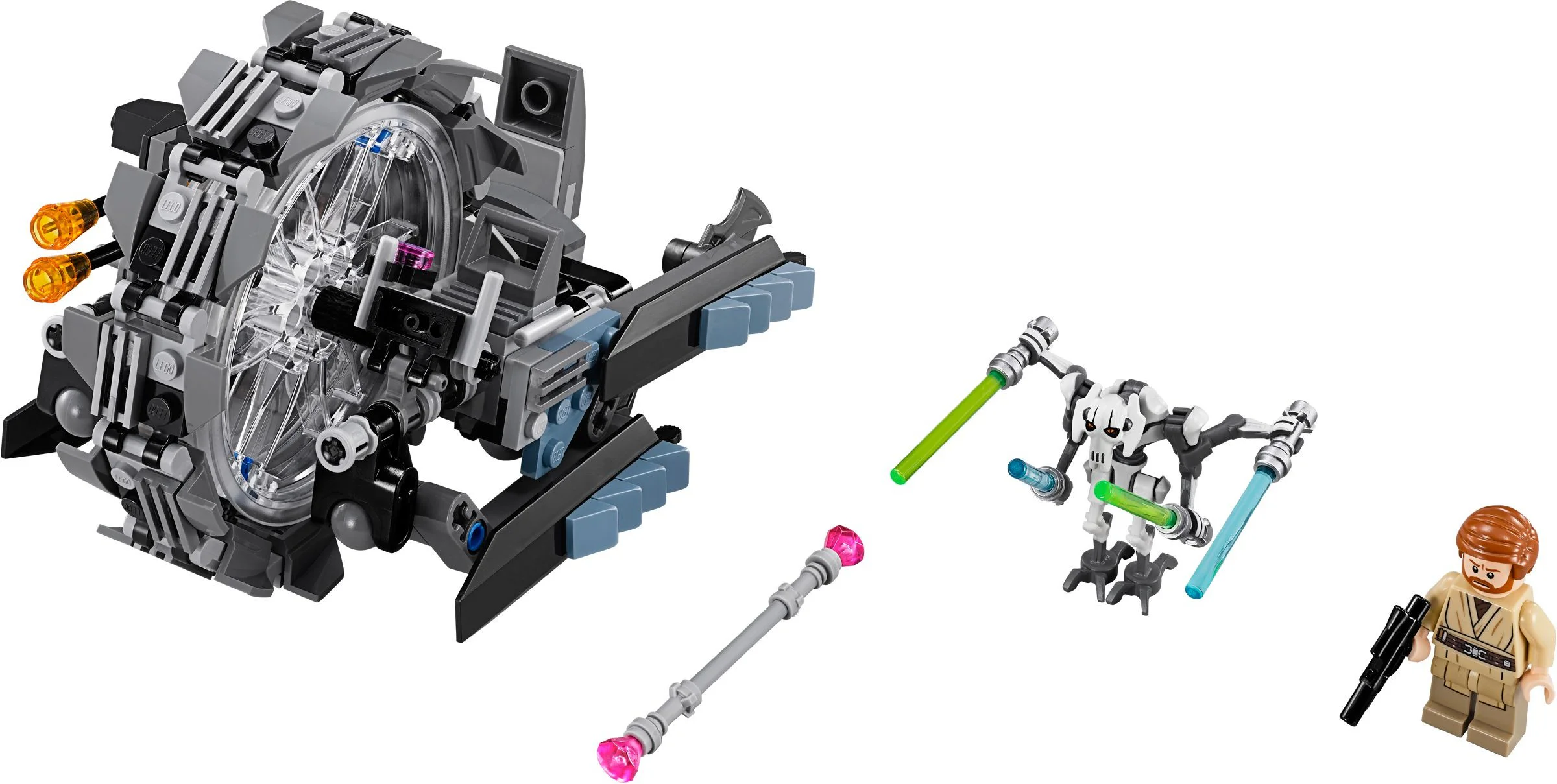 General Graves' wheeled car 乐高 LEGO 75040