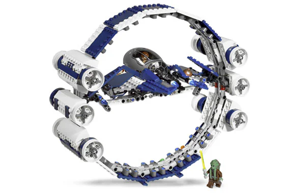 Jedi jets and super-light-speed propulsion ring 乐高 LEGO 7661 image 1