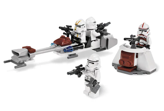 Clone soldier combat bag 乐高 LEGO 7655 image 1