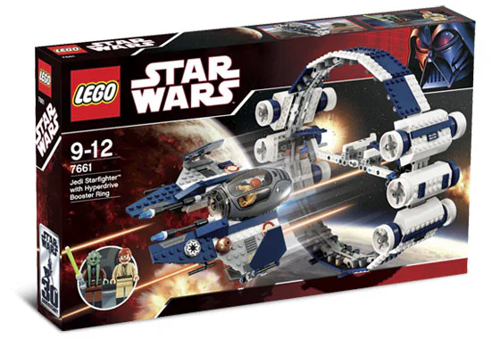 Jedi jets and super-light-speed propulsion ring 乐高 LEGO 7661 image 2