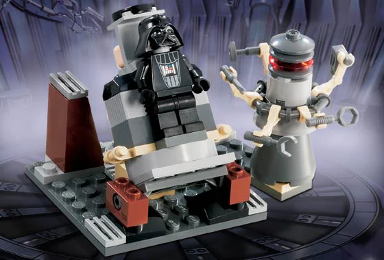 Darth Vader transforms into a Black Knight. 乐高 LEGO TF05 image 1