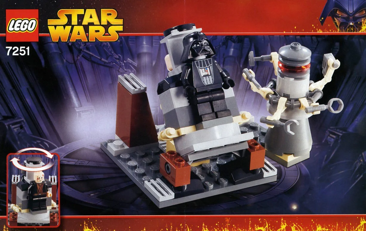 Darth Vader transforms into a Black Knight. 乐高 LEGO TF05 image 3