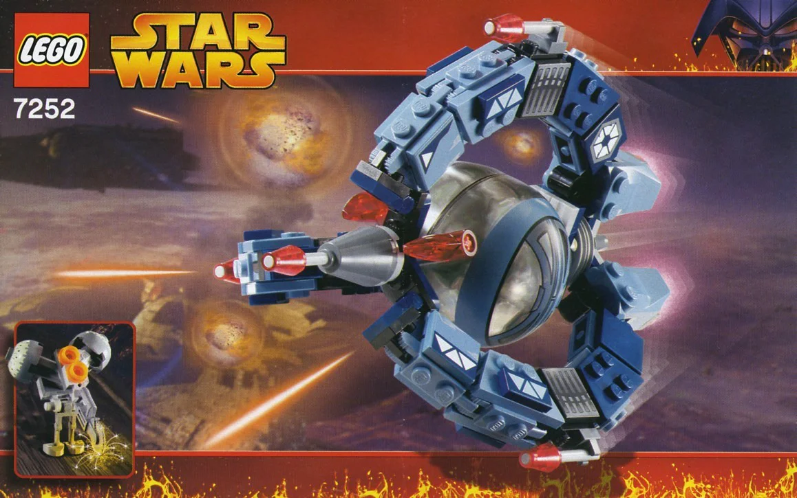 Triangular wing fighter jet. 乐高 LEGO 7252 image 1