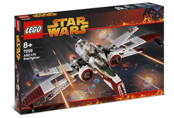 A5 Thunderbolt fighter jet 乐高 LEGO 7259 image 3
