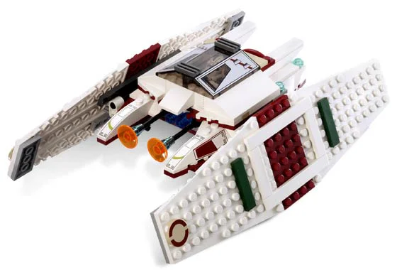 A5 Thunderbolt fighter jet 乐高 LEGO 7259 image 4