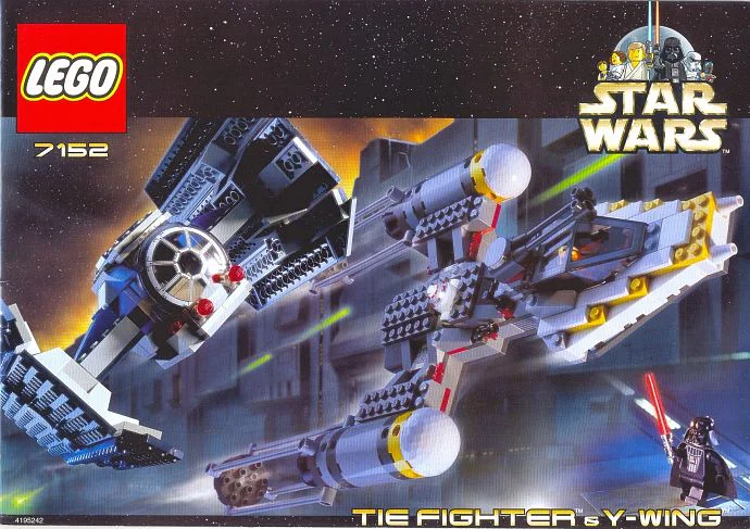 Ti-84 and YF-12 fighter jets. 乐高 LEGO 7152 image 4