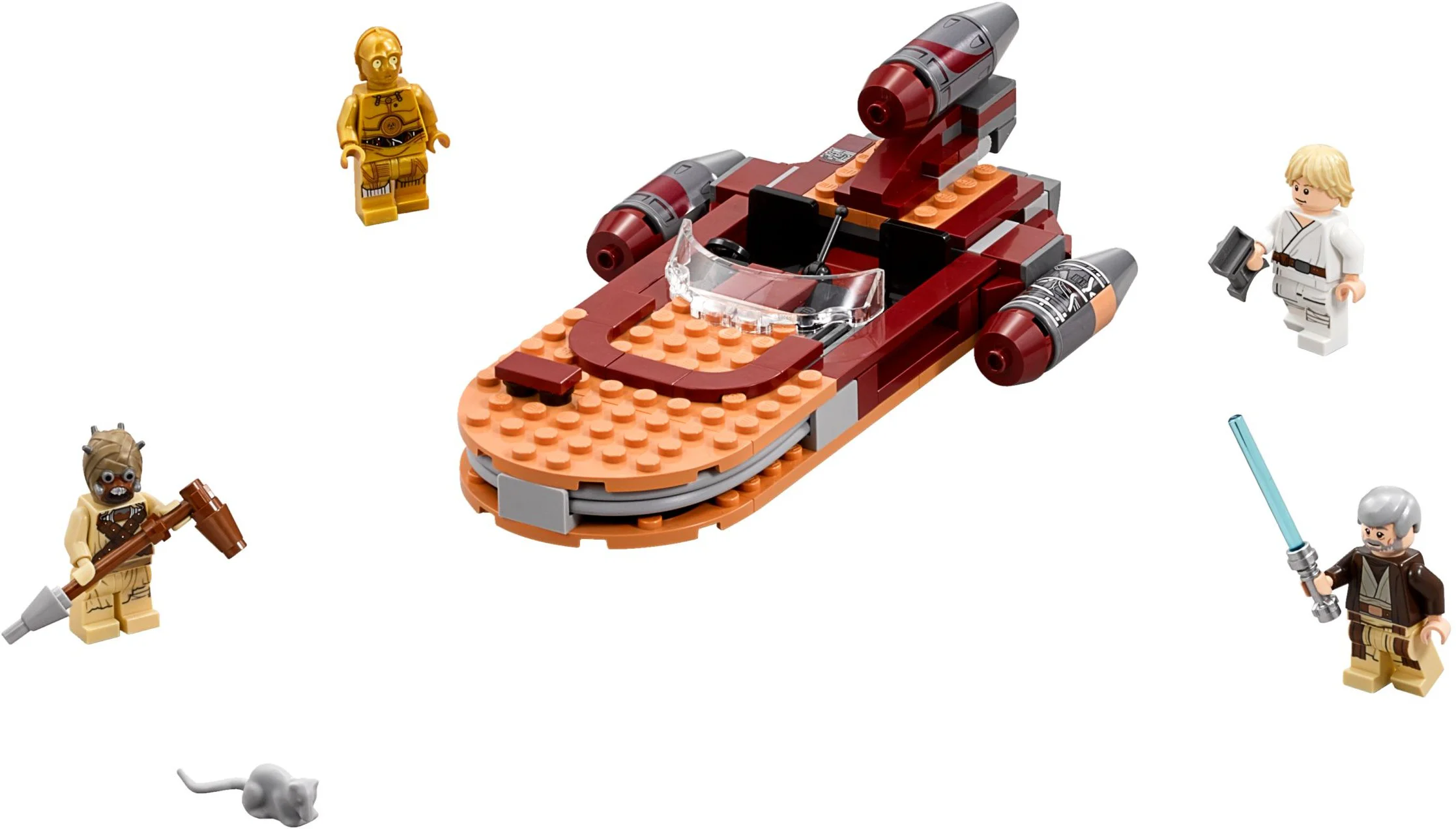 Luke's boat 乐高 LEGO 75173