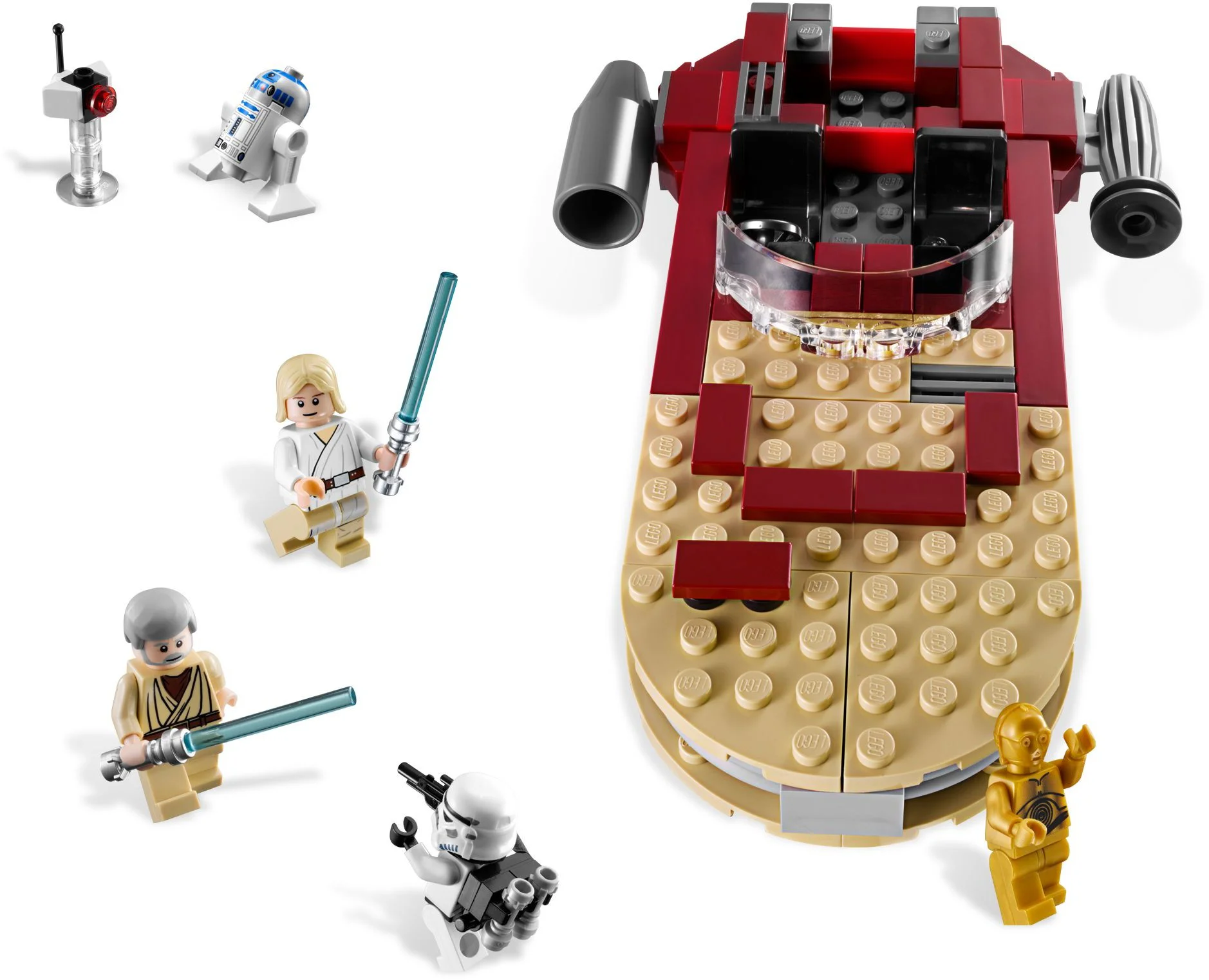 Luke's Land Cruiser 乐高 LEGO 8092 image 1