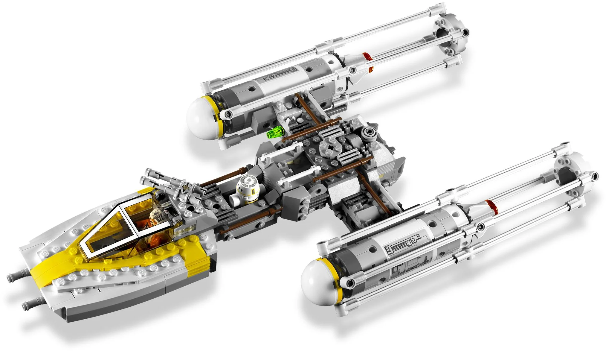 THE Y-WING FIGHTER IN KINDLEY 乐高 LEGO 9495 image 4