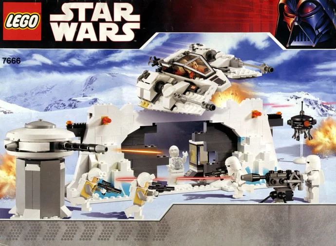 Hoss rebel base 乐高 LEGO 7666 image 1