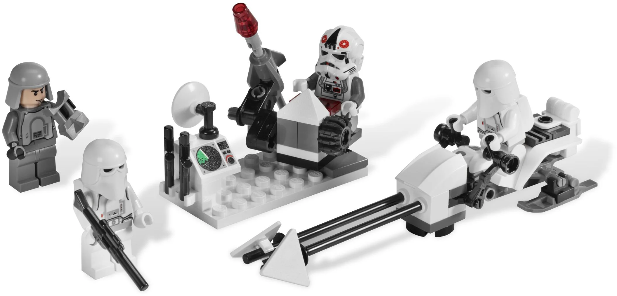 Winter Combat Package for Snow-terrain Troops 乐高 LEGO 8084
