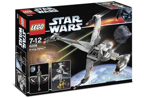 B-WING FIGHTER AIRCRAFT 乐高 LEGO 6208 image 3