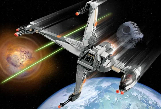 B-WING FIGHTER AIRCRAFT 乐高 LEGO 6208 image 4