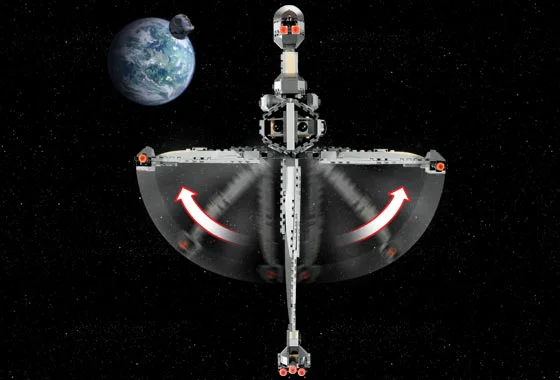 B-WING FIGHTER AIRCRAFT 乐高 LEGO 6208 image 5