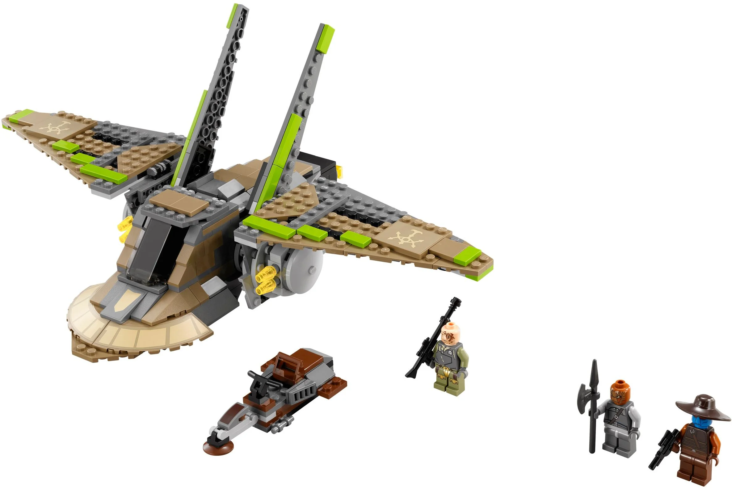 HH-87 INTERSTELLAR TRANSPORT AIRCRAFT 乐高 LEGO 75024