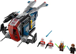 Coruscant police gunboat