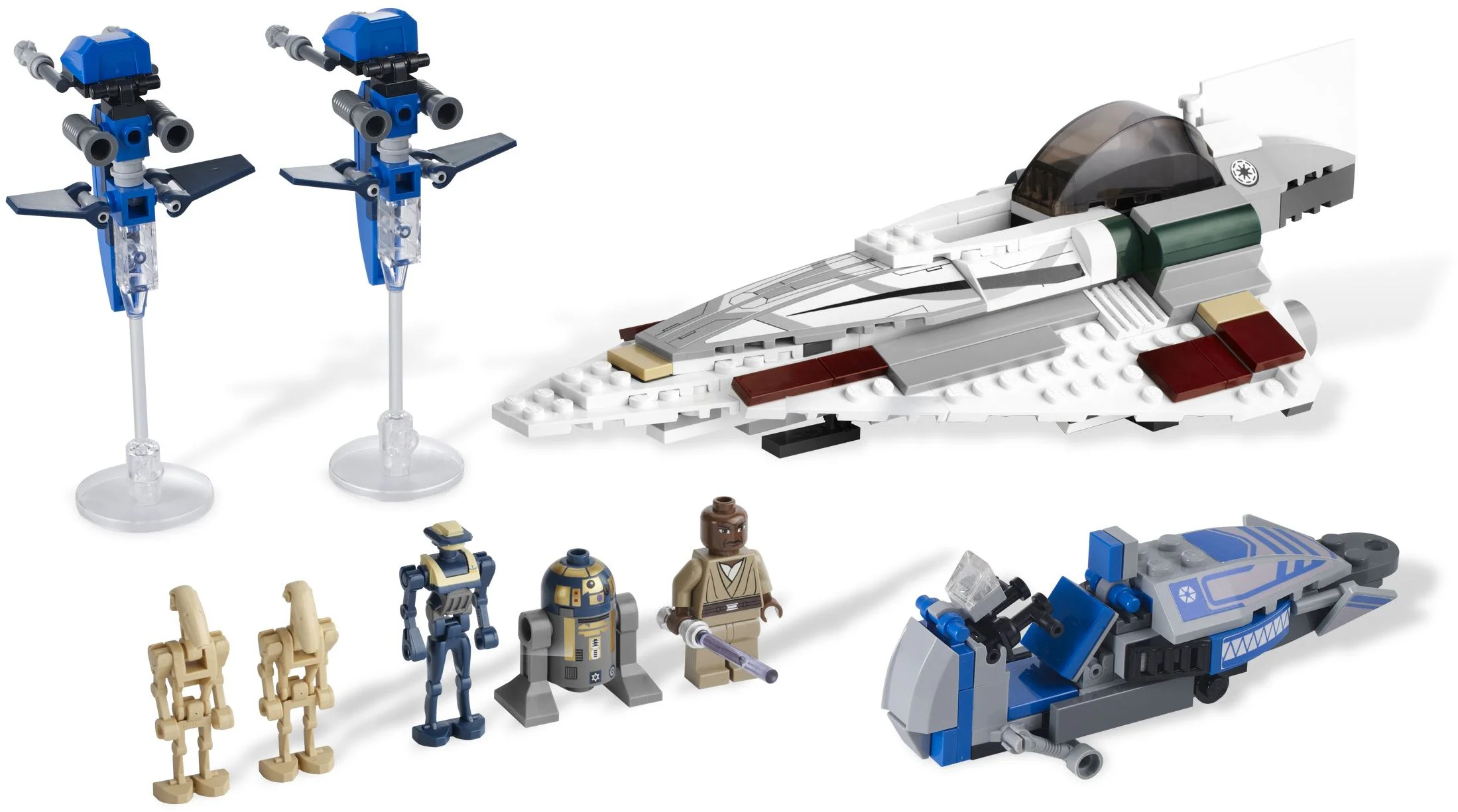 A Jedi fighter from Windu 乐高 LEGO 7868