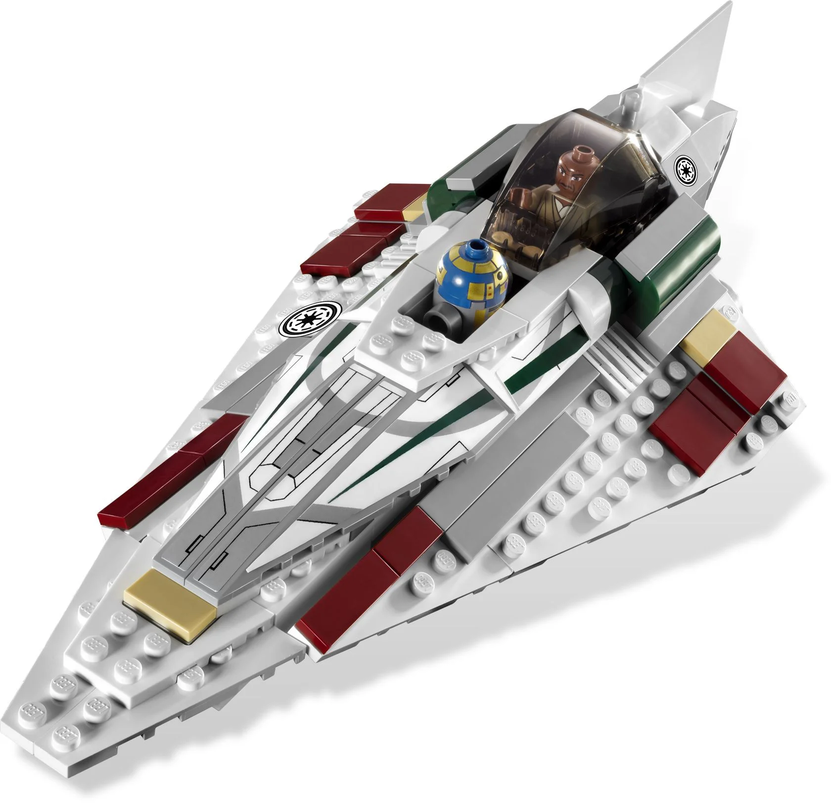 A Jedi fighter from Windu 乐高 LEGO 7868 image 5