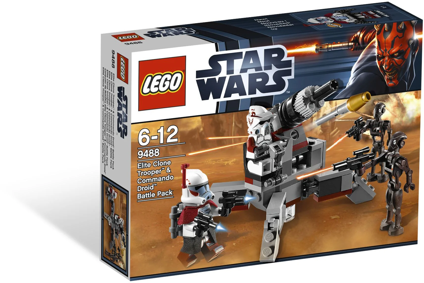 Elite Clone Soldier Unit and Assault Robots 乐高 LEGO 9488 image 1