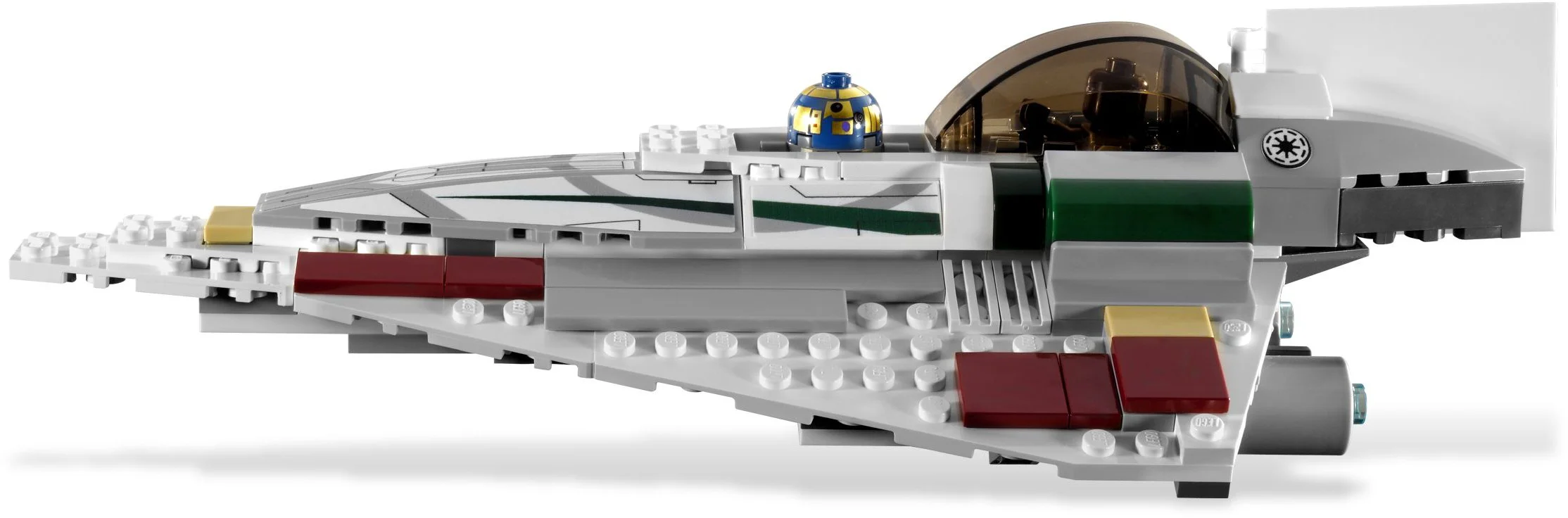 A Jedi fighter from Windu 乐高 LEGO 7868 image 6