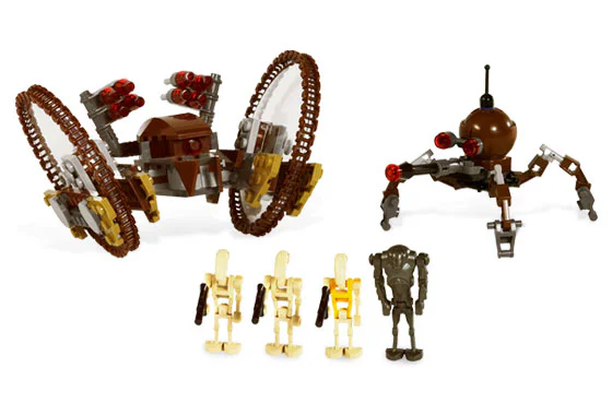 Hellfire Warcar and Spider Robot 乐高 LEGO 7670 image 1