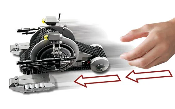 Separate Military Tank Robot 乐高 LEGO 7748 image 2
