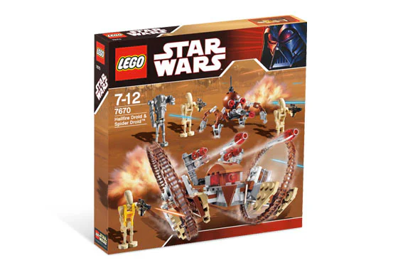 Hellfire Warcar and Spider Robot 乐高 LEGO 7670 image 2