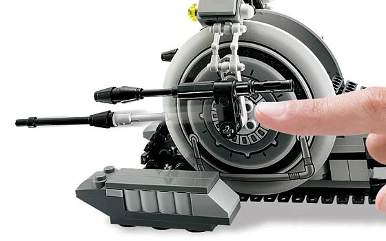 Separate Military Tank Robot 乐高 LEGO 7748 image 3