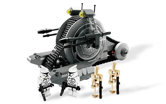 Separate Military Tank Robot 乐高 LEGO 7748 image 4
