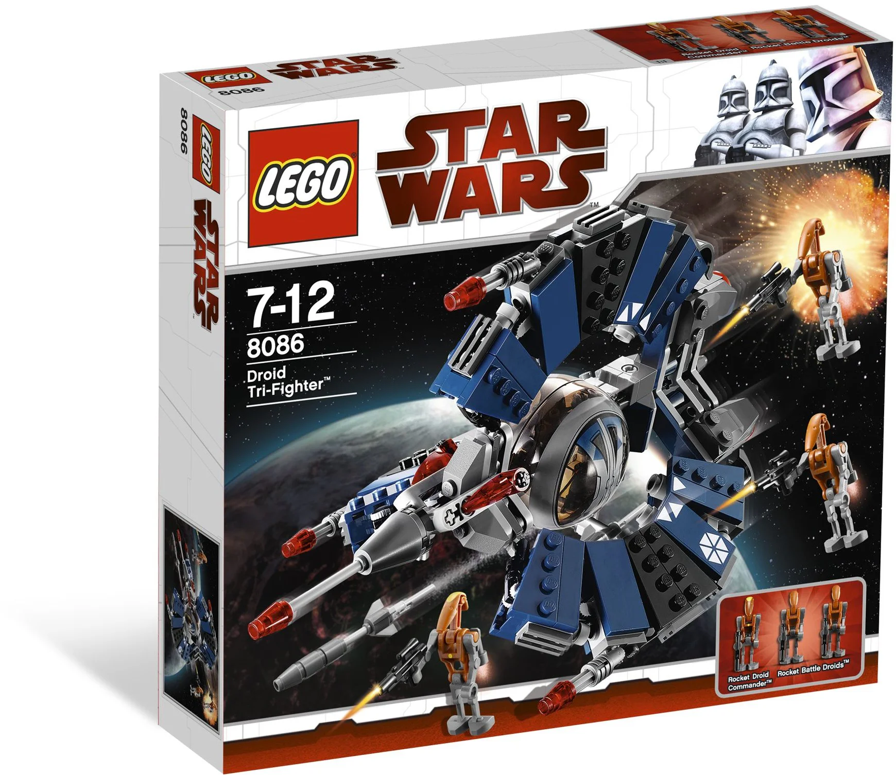 Robot Three-Eyed War Machine 乐高 LEGO 8086 image 2