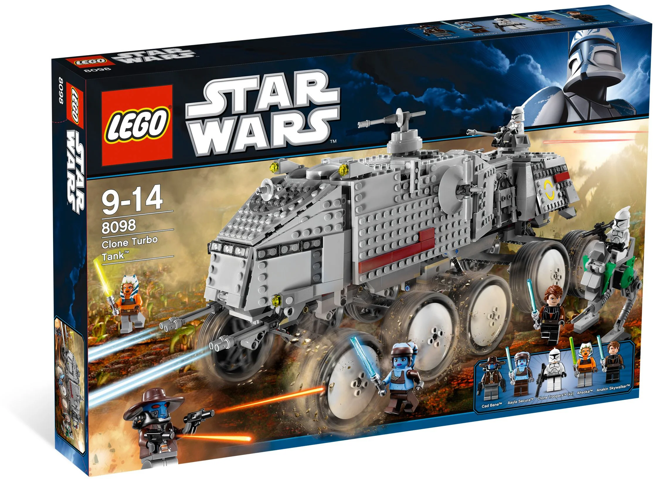 Cloning of human turbine tanks 乐高 LEGO 8098 image 2
