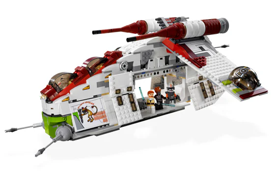 Republic attack gunboat 乐高 LEGO 7676 image 4