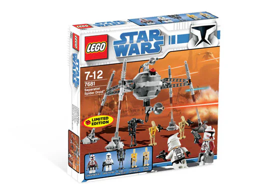 A split spider robot 乐高 LEGO 7681 image 2